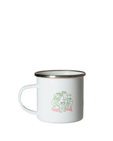 Hikerdelic Kaeru Enamel Mug White