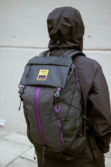 Hikerdelic x Elliker Cautley Flap Over Backpack Black