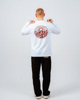 Hikerdelic Core Logo LS T-Shirt White