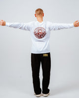 Hikerdelic Core Logo LS T-Shirt White