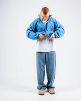 Hikerdelic Drifter Fleece Blue/Lime