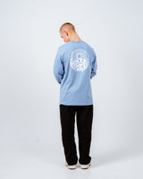 Hikerdelic Core Logo T-Shirt Sky Blue