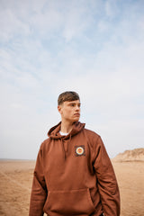 Hikerdelic Material Worth Hoody Brown