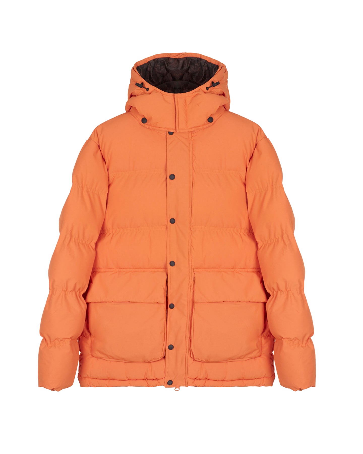 Rust corduroy clearance puffer jacket