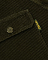 Hikerdelic Corduroy Worker Shirt Olive