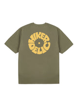 Hikerdelic Vinyl Logo T-Shirt Khaki