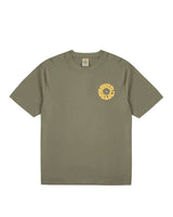 Hikerdelic Vinyl Logo T-Shirt Khaki