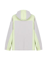 Hikerdelic Mucker Packable Jacket - Light Taupe / Washed Lime