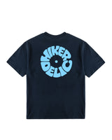 Hikerdelic Vinyl Logo T-Shirt Navy