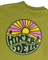 Hikerdelic Original Logo SS T-Shirt Lemon Haze
