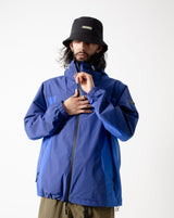 Hikerdelic Mucker Packable Jacket - Navy / Cobalt