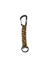 Hikerdelic Carabiner Keyring Purple/Yellow Fleck