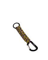 Hikerdelic Carabiner Keyring Purple/Yellow Fleck