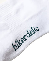 Hikerdelic Trip Socks White / Dark Green