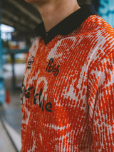 Hikerdelic x Psychfest Football Shirt Orange