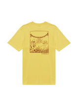 Hikerdelic x Moomin Fishing SS T-Shirt Washed Yellow
