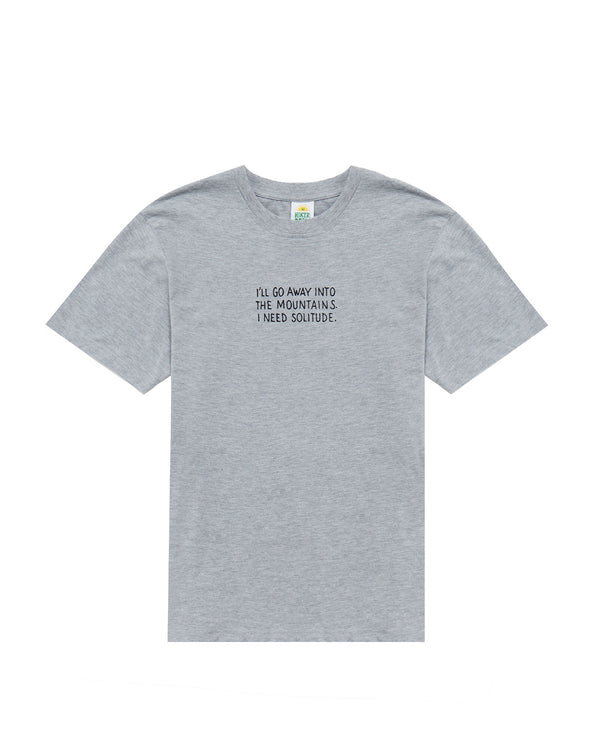 Hikerdelic x Moomin Mountains SS T-Shirt Grey Marl