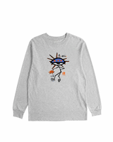 Hikerdelic x Psych Fest Logo T-Shirt Grey Marl