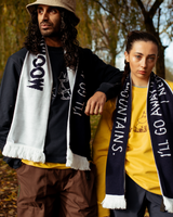 Hikerdelic x Moomin Mountains Scarf Navy