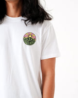 Hikerdelic Original Logo SS T-Shirt White