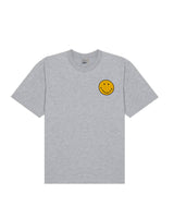 Hikerdelic x Smiley T-shirt Grey Marl