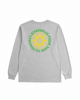 Hikerdelic Sunshine LS T-Shirt Grey Marl