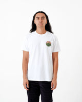 Hikerdelic Original Logo SS T-Shirt White