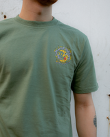 Hikerdelic Dark Peak SS T-Shirt Sage