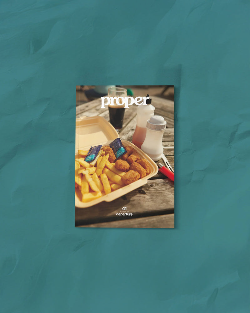 Proper Magazine Issue 41 - Fish and Chips Cover