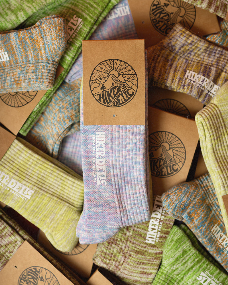 Hikerdelic Strolling Socks Bubblegum