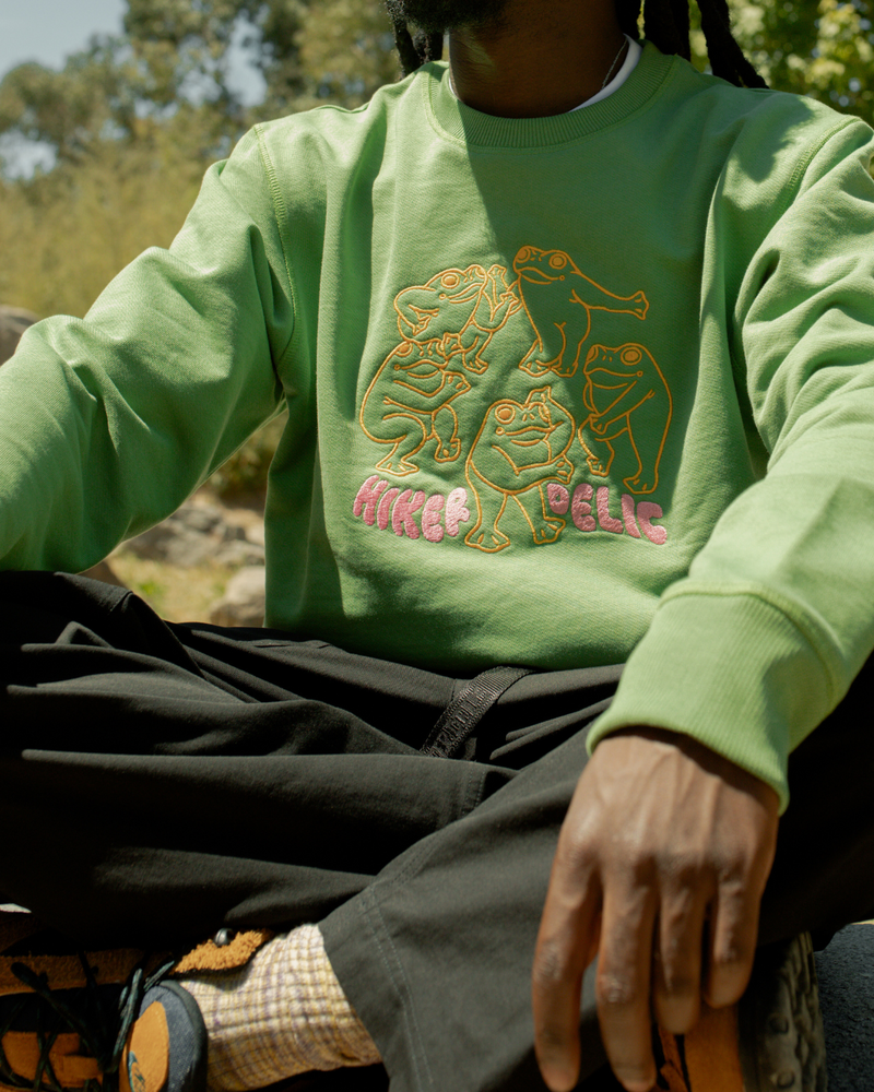 Hikerdelic Kaeru Sweater Fern