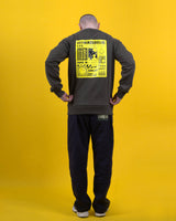 Hikerdelic x Smiley Sweatshirt Military Green