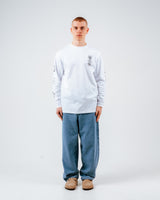 Hikerdelic Bridestones LS T-shirt White