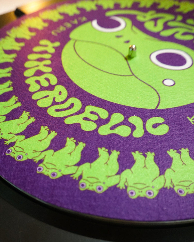 Hikerdelic Kaeru Zoetrope Slipmat Purple / Green