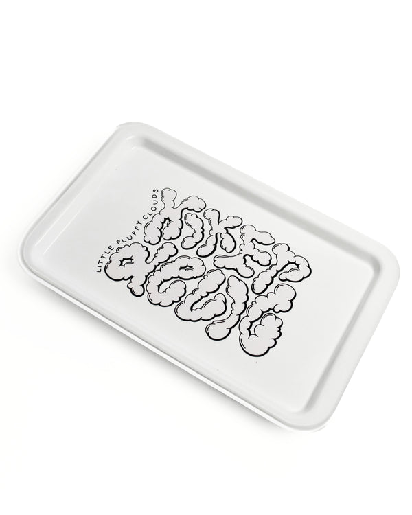 Hikerdelic Clouds Tray White