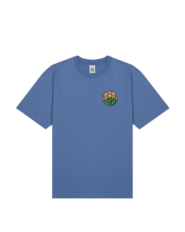 Hikerdelic Original Logo SS T-Shirt Indigo Blue