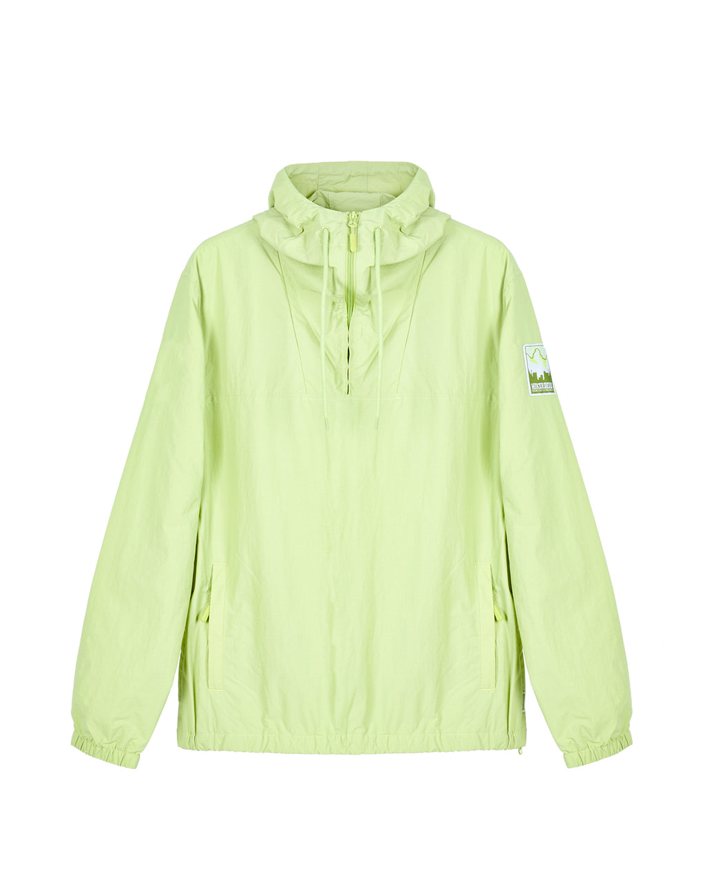 Lime windbreaker on sale