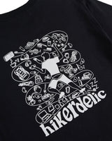 Hikerdelic 24 Hour SS T-shirt Black