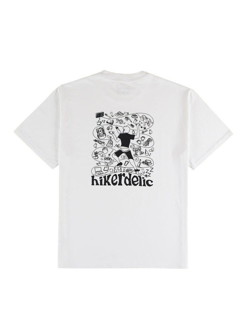 Hikerdelic 24 Hour SS T-shirt White