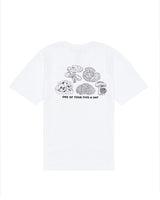 Hikerdelic 5 a Day SS T-Shirt White