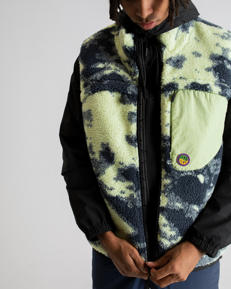 Hikerdelic Acid Rain Fleece Gilet - Lumiere