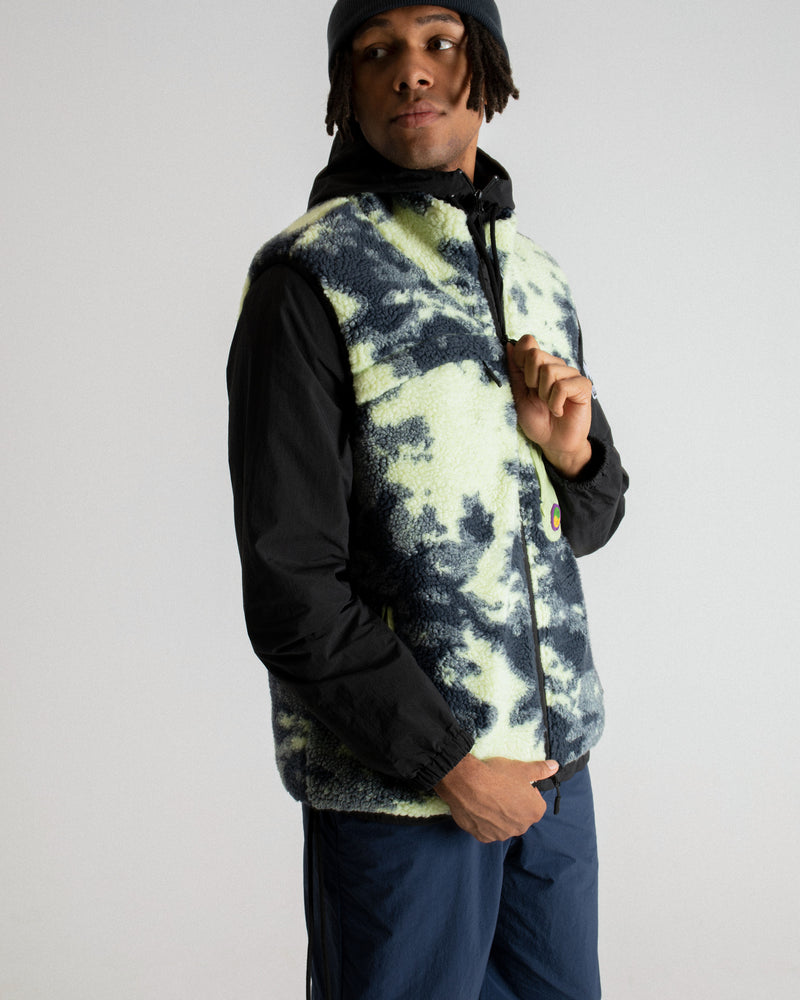 Hikerdelic Acid Rain Fleece Gilet - Lumiere