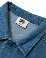 Hikerdelic Denim Worker Shirt Blue