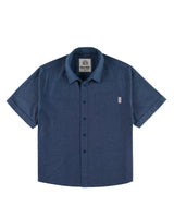 Hikerdelic Downtime Chambray Shirt Indigo Blue