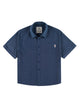 Hikerdelic Downtime Chambray Shirt Indigo Blue