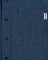 Hikerdelic Downtime Chambray Shirt Indigo Blue