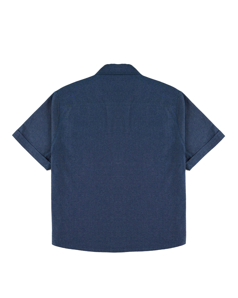 Hikerdelic Downtime Chambray Shirt Indigo Blue