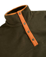 Hikerdelic Drifter Fleece Olive / Orange