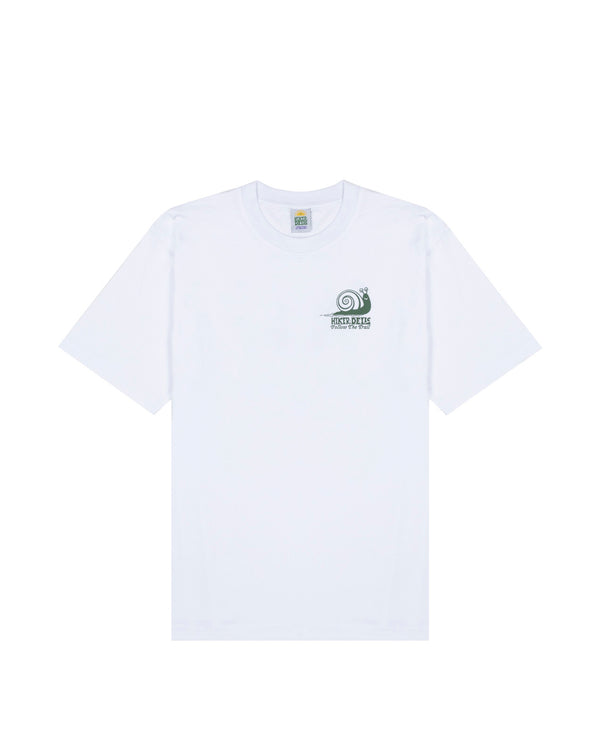 Hikerdelic Follow The Trail SS T Shirt White