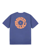 Hikerdelic Vinyl Logo T-Shirt Indigo Blue